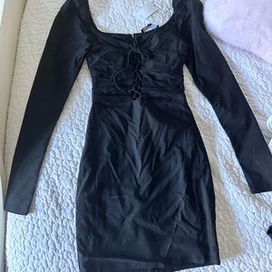 black size small boutique dress